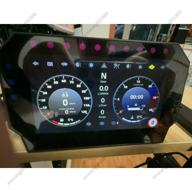 Sim Racing Dashboard Screen Display - CM2 Yüksek Çözünürlüklü Gösterge Paneli Ekranı
