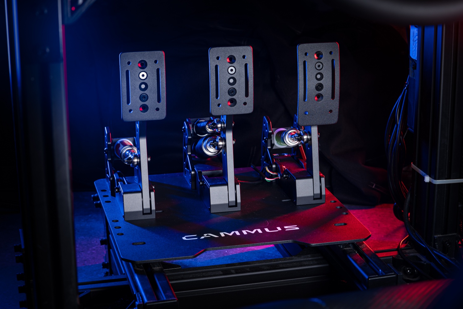 Sim Racing Pedals Load Cell Hydraulic - LC100 Alüminyum Alaşımlı, Kablolu, Basınç Sensörlü