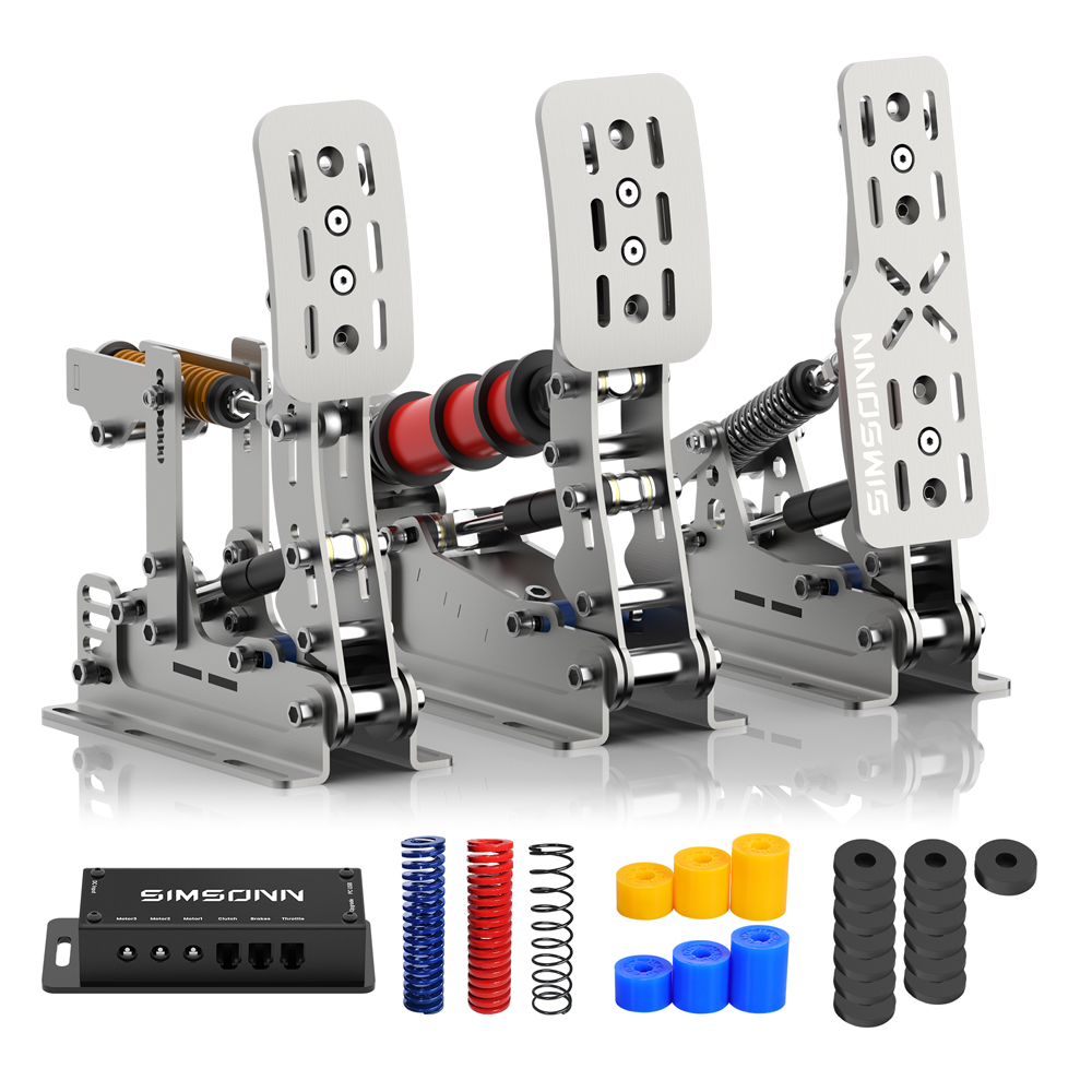 Sim Racing Pedals Load Cell Hydraulic - Sliver Plus X P2 P3 Simracing