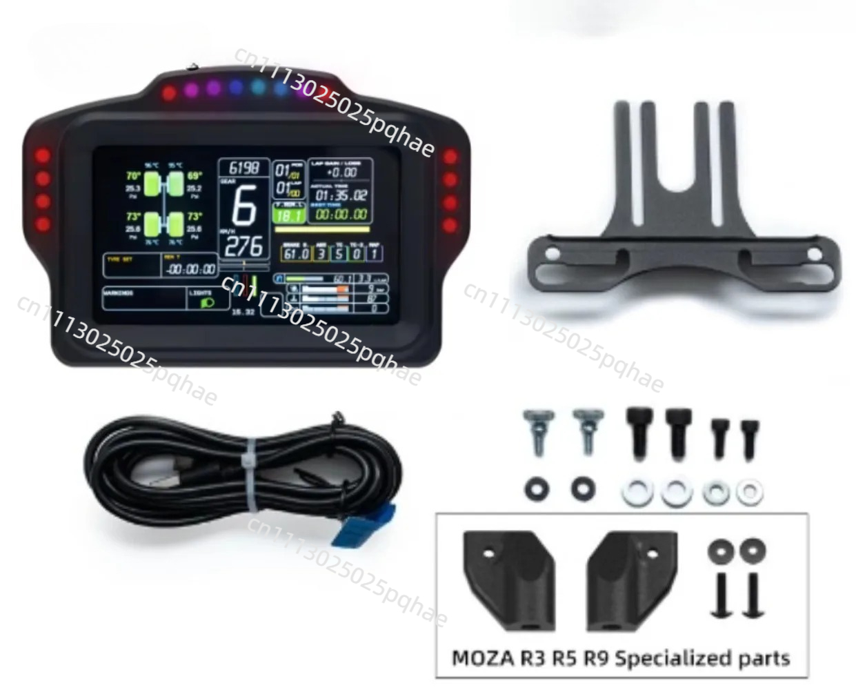 Sim Racing Dashboard Screen Display - Yarış Gösterge Paneli DV480/DH480 PRO Gösterge