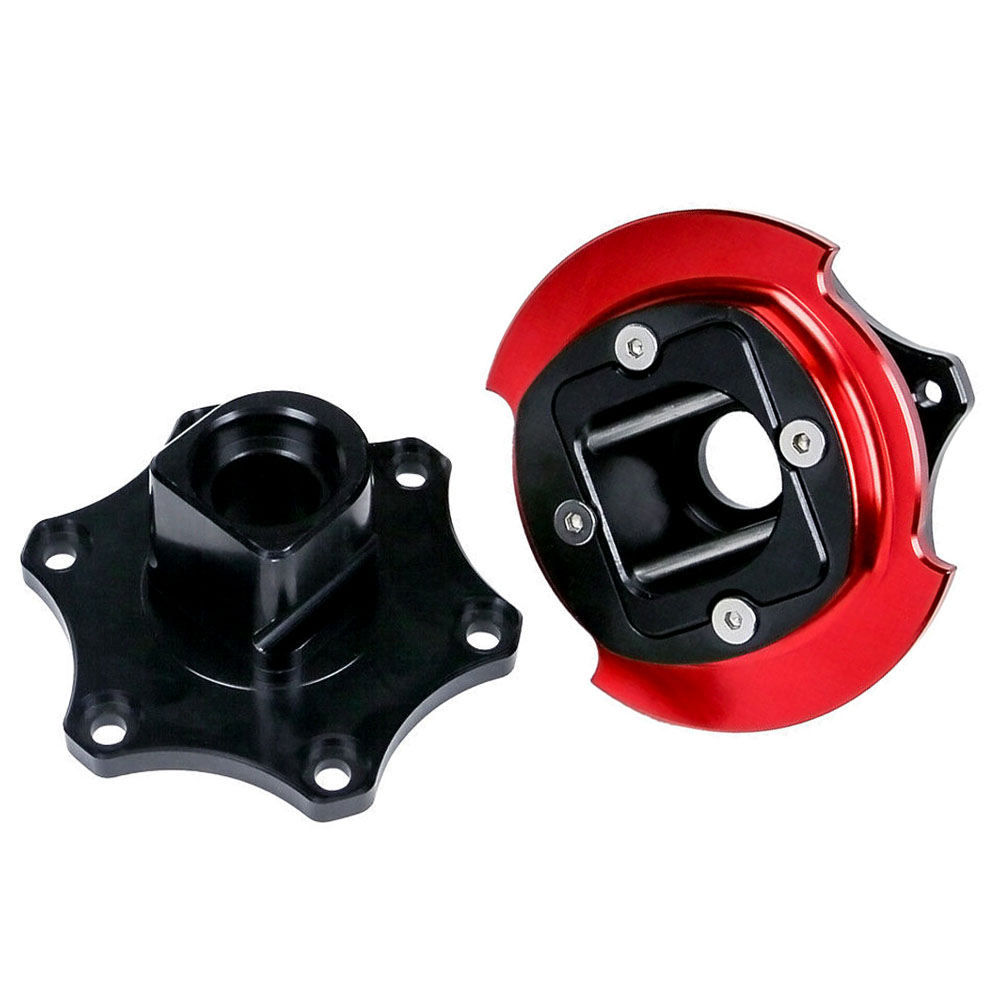 Racing Wheel Quick Release Hub 70Mm - Evrensel Kısa AU D-Şekilli Direksiyon Simidi
