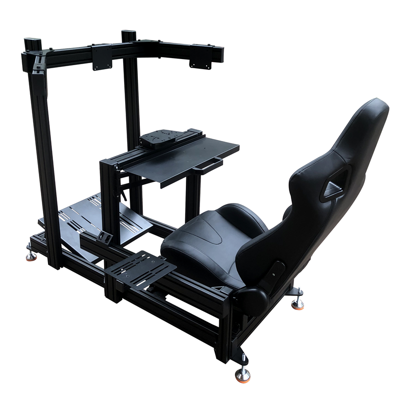 Triple Monitor Stand Sim Racing - Sim Rig Alüminyum Ekstrüzyon 4080 Yarış