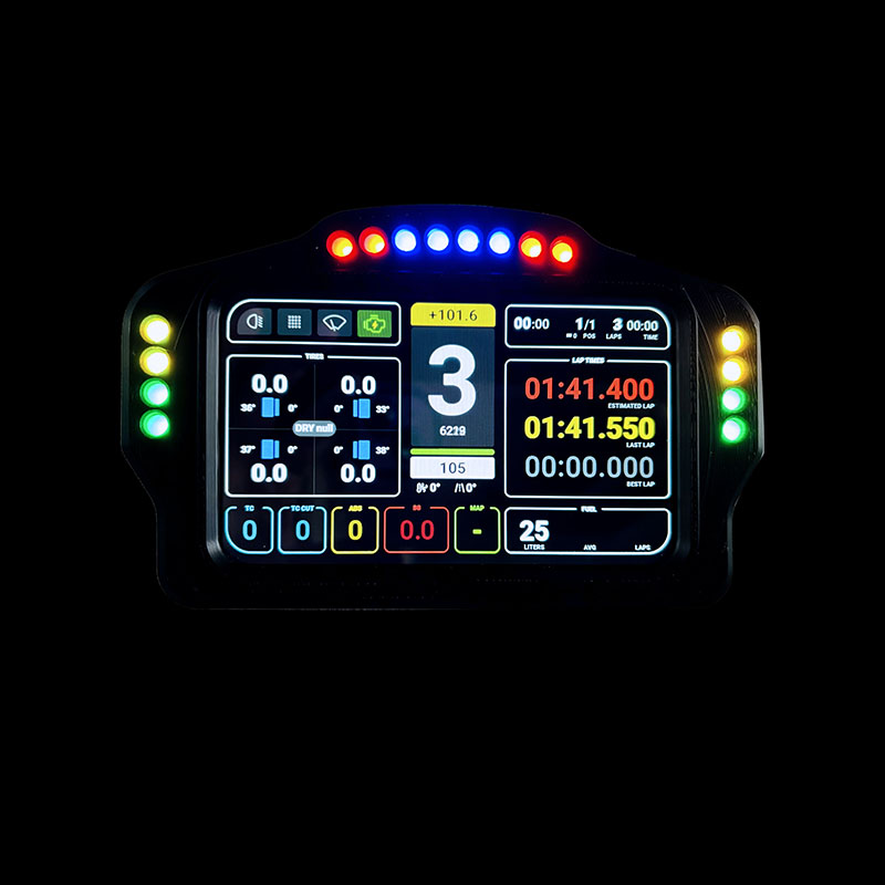 Sim Racing Dashboard Screen Display - DT5 Sim Racing Gösterge Paneli, SIMAGIC,