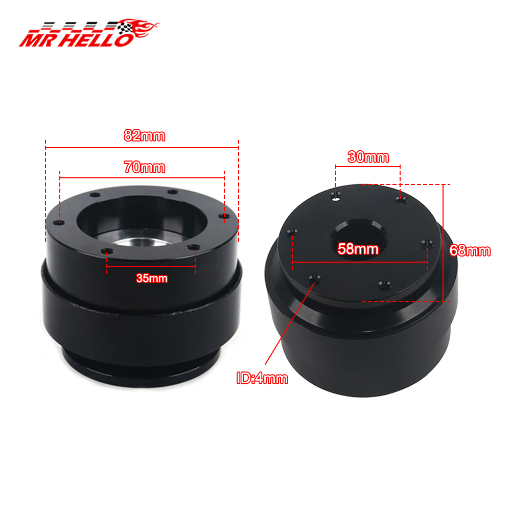 70mm 6 Delik Yarış Simülatörü  - Racing Wheel Quick Release Hub 70Mm incelemesi ve fiyatı