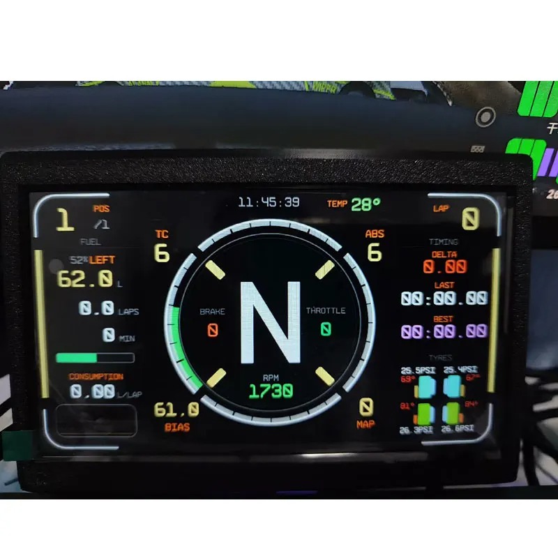 Simplayer Sim Yarış Dashboard  - Sim Racing Dashboard Screen Display incelemesi ve fiyatı