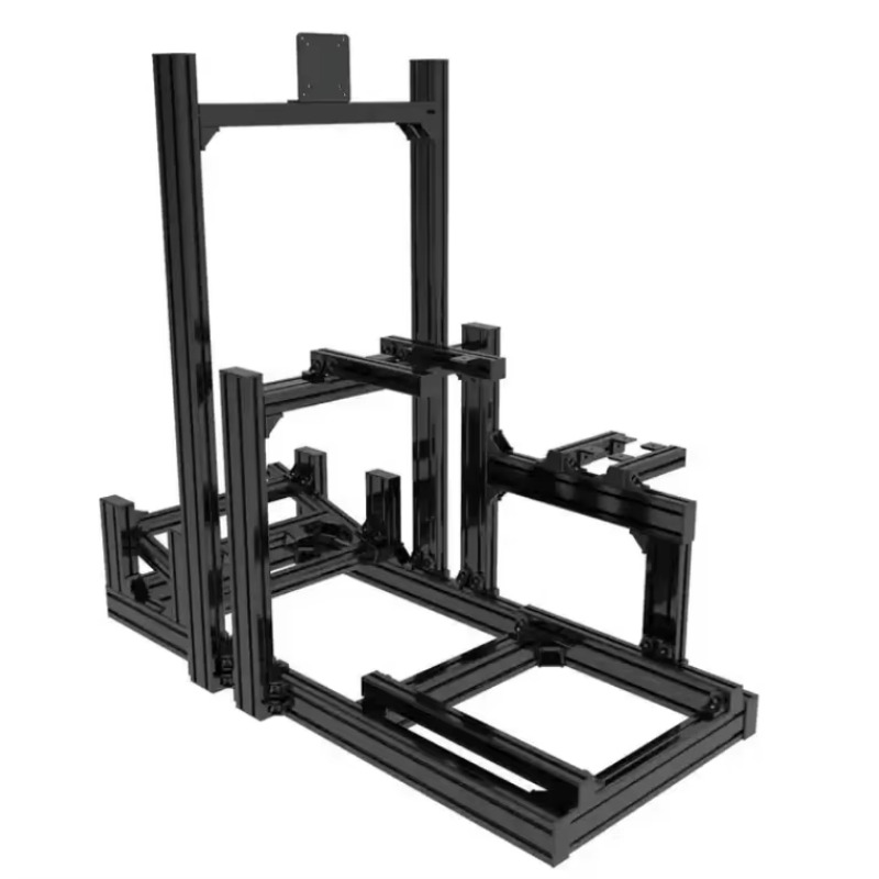 Temel Sim Yarış Kokpitleri, Te - Triple Monitor Stand Sim Racing incelemesi ve fiyatı