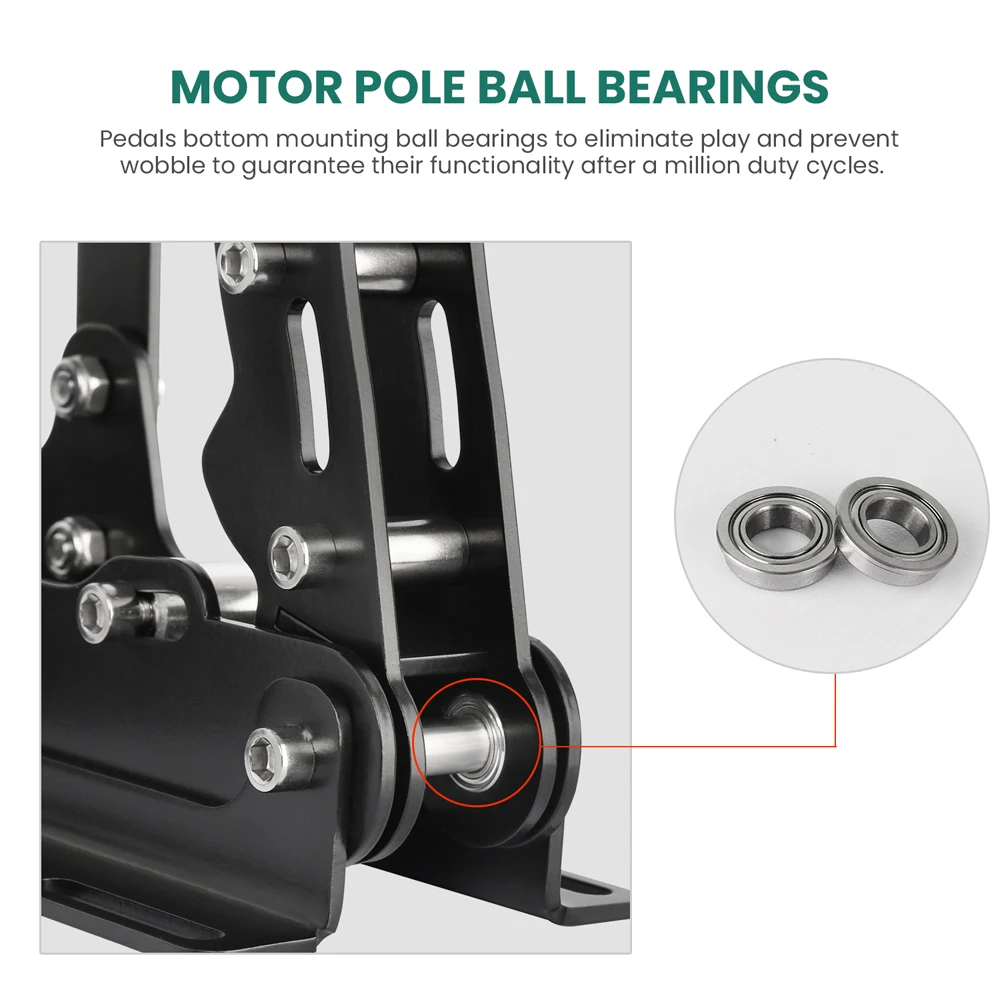 Pedallar Sim yarış pedallar PC - Sim Racing Pedals Load Cell Hydraulic incelemesi ve fiyatı