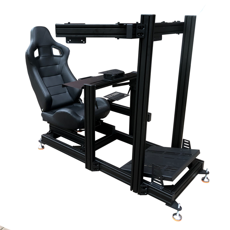 T Yuvalı Alüminyum Profil, Sür - Triple Monitor Stand Sim Racing incelemesi ve fiyatı